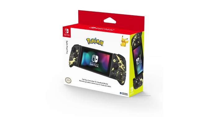 Nintendo Switch Split Pad Pro - Pokemon Pikachu Black/Gold, 2 of 9, play video