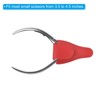 Unique Bargains PU Leather Nail Scissor Protective Cover Small Pointed Nipper Scissor Sheaths 4.5"x2.6" - 4 of 4