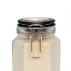 Amici Home Adler Collection Food Safe Hermetic Preserving Glass Canister With Lid & Clippers - 2 of 4