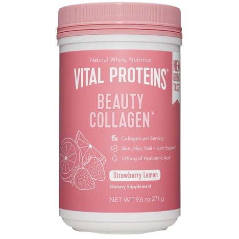 Vital Proteins Strawberry Lemon Beauty Collagen Dietary Supplements ...