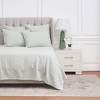 EY Essentials 26" x 26" Chander Sea Glass Cotton Euro Sham - Machine Washable - 2 of 4