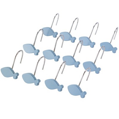 The Lakeside Collection School of Fish Bath Collection - Set of 12 Shower Hooks