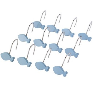 The Lakeside Collection School of Fish Bath Collection - Set of 12 Shower Hooks - 1 of 2