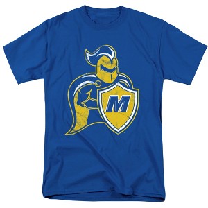 Madonna University Official Distressed Primary Logo Unisex Adult T ShirtMadonna University - 1 of 4