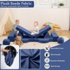 GustoWave Kids Couch 12PCS, Modular Kids Play Couch for Inspiring Child Creativity, Toddler Couch Child Sectional Sofa - 4 of 4
