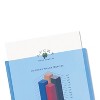 Avery Flexi-View Six-Pocket Polypropylene Organizer 150-Sheet Cap. Translucent/Navy 47696 - 3 of 4