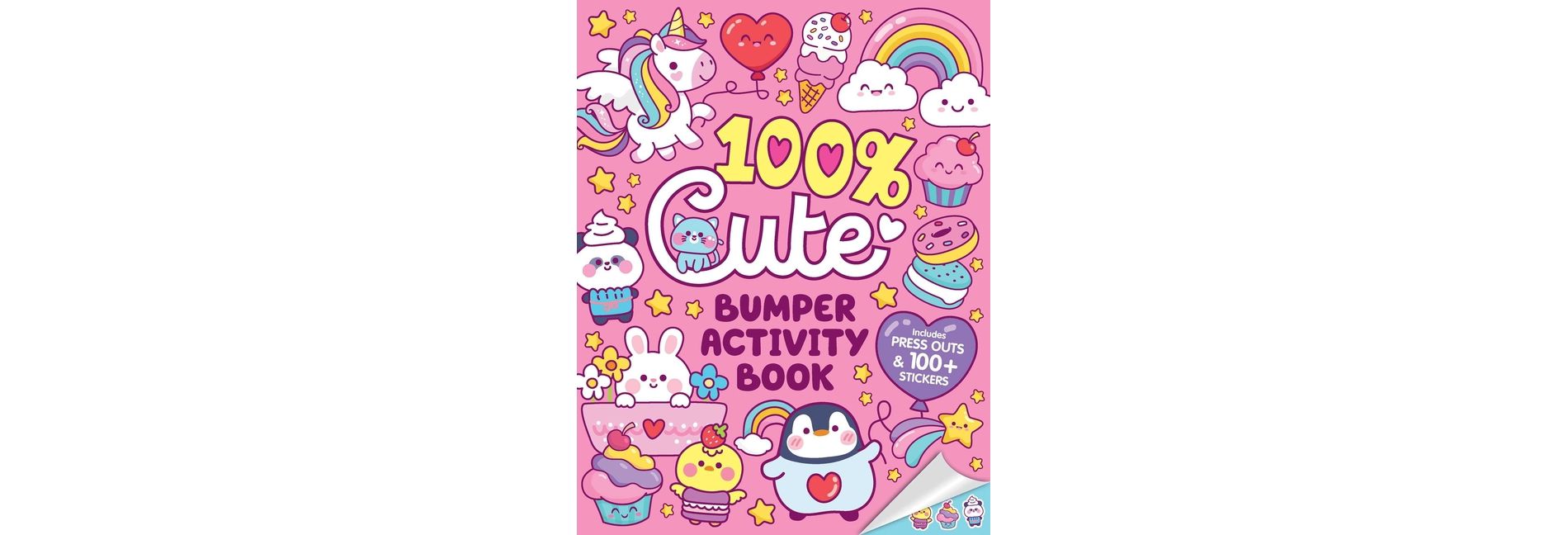 100% Cute: Bumper Activity Book - (Paperback)