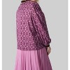 Women's GEO PUFFY SLEEVE SHIRT - mat fashion - 2 of 3