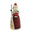 Jim Shore 5.5 Inch Santa With Holly Pint Claus Christmas Santa Figurines - 3 of 3