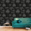 Tempaper & Co. Palm Leopard Black Peel and Stick Wall Mural - 3 of 4