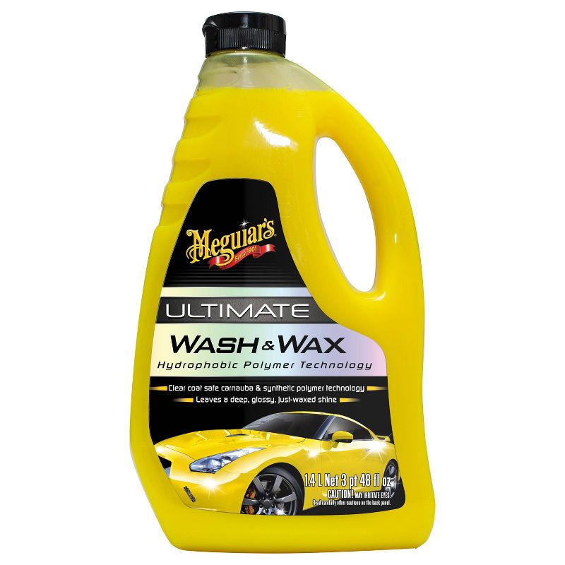 Meguiars 48ozUltimate Wash and Wax Auto Care Fluid, 5 of 7