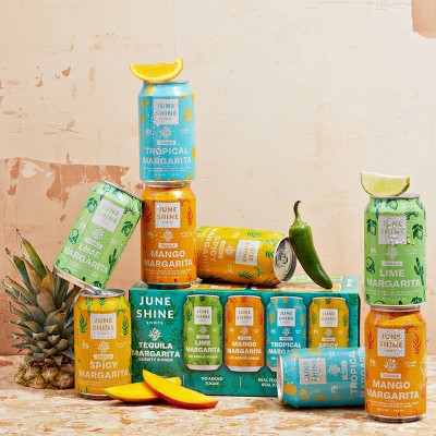 JuneShine Tequila Margarita Variety - 8pk/355ml Cans
