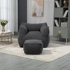CAVINAS Bean Bag Chair Lazy Sofa/Footstool Durable Comfort Lounger High Back Bean Bag Chair Couch for Adults and Kids - 2 of 4