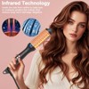Dryhsip Thermal Brush Heated Round Brush Hair Curling Brush Ceramic Titanium Barrel,30s Fast Heating,for Salon-Quality Blowouts Curls Waves at Home - 2 of 4