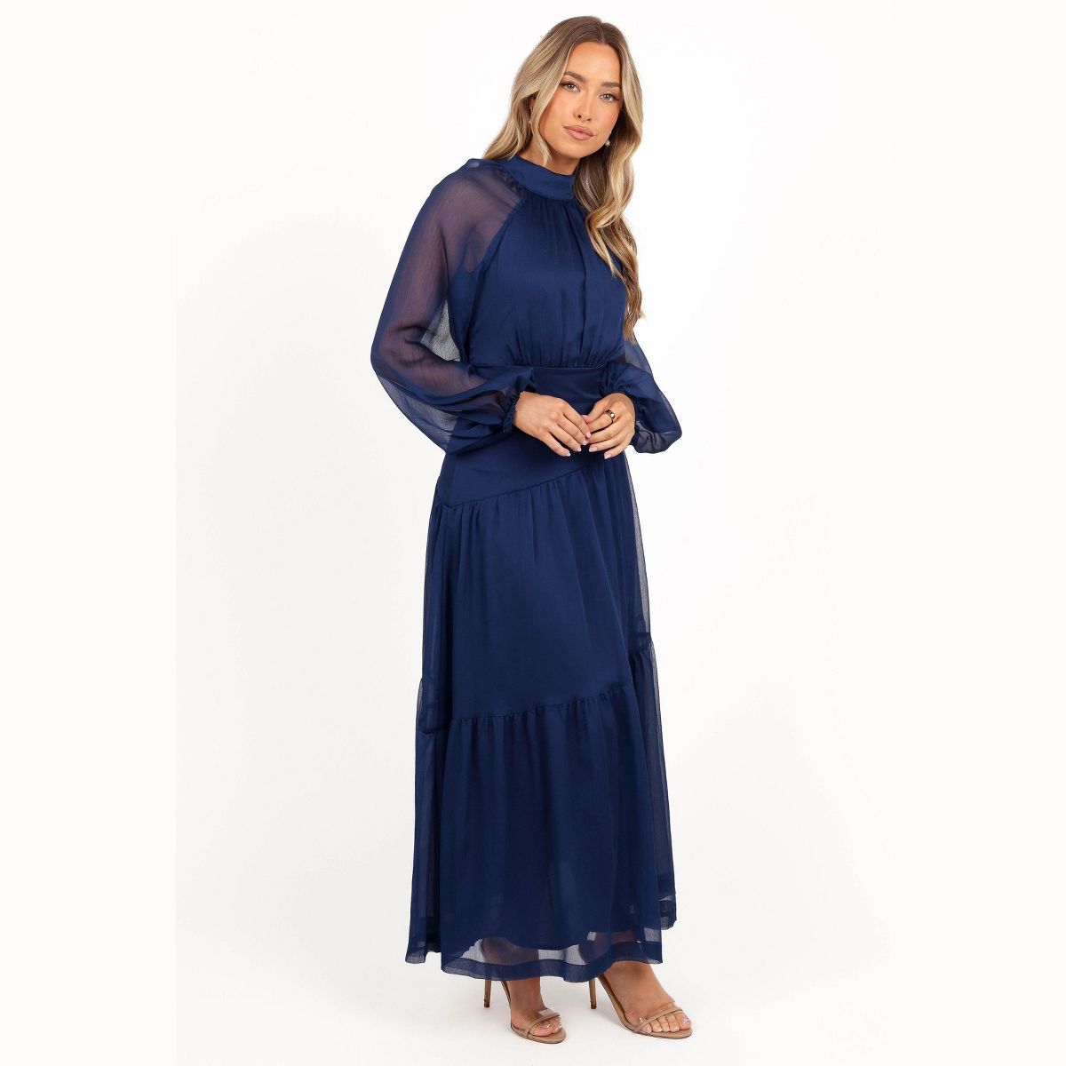 Petal and Pup Julip Sheer Long Sleeve Maxi Dress - thumbnail 5