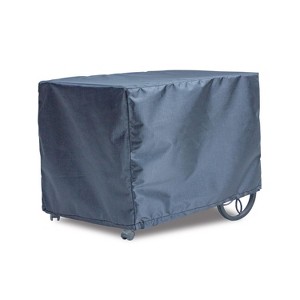 Summerset Shield Tea Cart Cover Ultimate Protection for Your Outdoor Furniture 37.5" x 26" x 32"/33.5" Mercury - 1 of 4