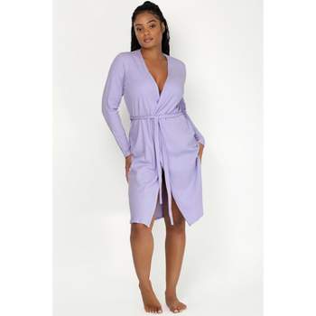 Smart & Sexy Comfort Cotton Rib Cardigan Robe