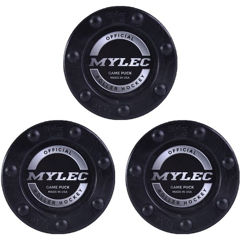 Mylec Official Roller Hockey Game Puck, PVC with Graphite Reinforced Shaft & Nylon Glides - image 1 of 2