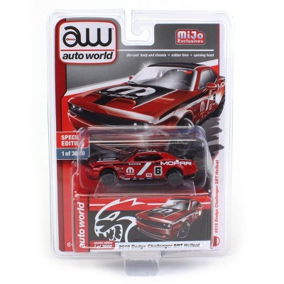 1/64 2019 Dodge Challenger SRT Hellcat MOPAR, Red, Mijo Exclusives CP7943