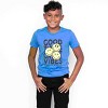 The Juniper Shop SmileyWorld Good Times Great Vibes  Youth Short Sleeve Tee - 4 of 4