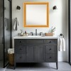 Amanti Art Sierra Non-Beveled Wood Framed Bathroom Vanity Wall Mirror - 4 of 4