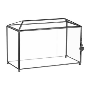 Unique Bargains Brass Wedding Graduation Party Decorative Box - 1 of 4