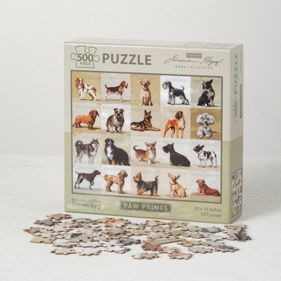 Sullivans Darren Gygi Dog Themed Jigsaw Puzzle 20"W x 16"H Multicolored