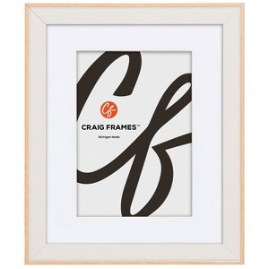 Acoustic  Classic White Picture Frame, Matted - 1 of 3