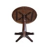 International Concepts 36" Round Top Pedestal Table - 34.9"H - 3 of 4
