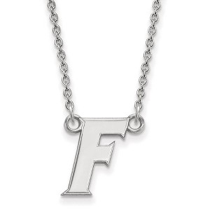 Black Bow Jewelry 10k White Gold Florida Gators NCAA Necklace 18 Inch - 1 of 4