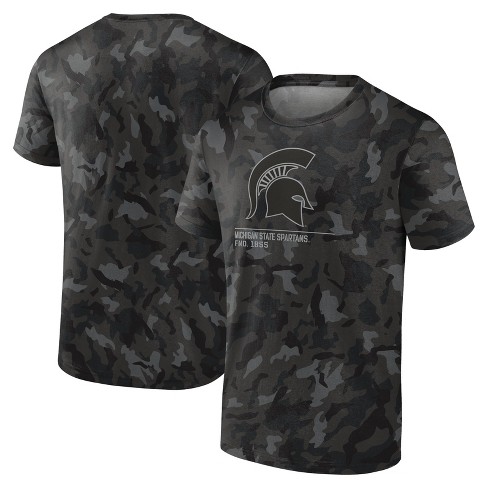 Michigan State Spartans Gone Fishing Shirt, Mens Size: L