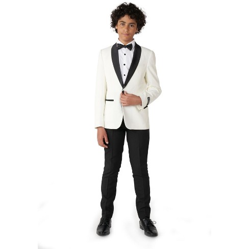 boys white blazer