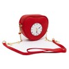 Movies Bag, Crossbody, The Wizard of Oz Tin Man Heart Clock Replica, Red, Vegan Leather - 4 of 4
