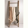 Manual Woodworkers and Weavers Zig Zag Natural Throw – 46"W x 67"L, 100% Cotton Woven Blanket with Neutral Geometric Pattern - 2 of 3