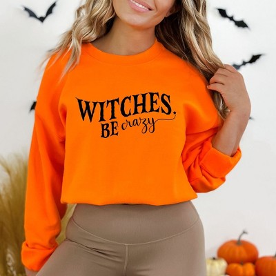 Simply Sage Market Women's Graphic Sweatshirt Witches Be Crazy