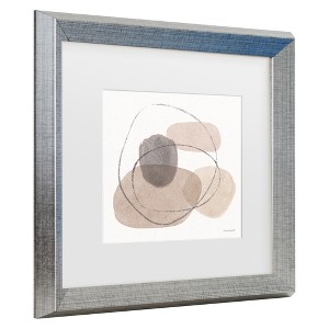 Trademark Fine Art -Lisa Audit 'Think Neutral 07' Matted Framed Art - 1 of 3