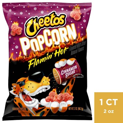 Cheetos Flamin' Hot Cinnamon Sugar Popcorn Lto – 2oz : Target