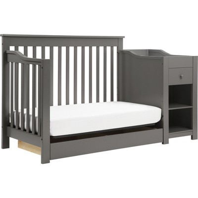 DaVinci Piedmont Slate 4-in-1 Convertible Crib with Changer