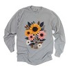 Simply Sage Market Sunflower Garden Garment Dyed Long Sleeve - 2 of 4