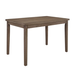 NicBex Dining Table Farmhouse Style Wood Rectangle Dining Table Wooden Dining Room Kitchen Furniture - 1 of 4