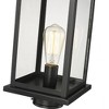 Millennium Lighting Bowton 1 - Light Lantern in  Powder Coated Black - 3 of 4