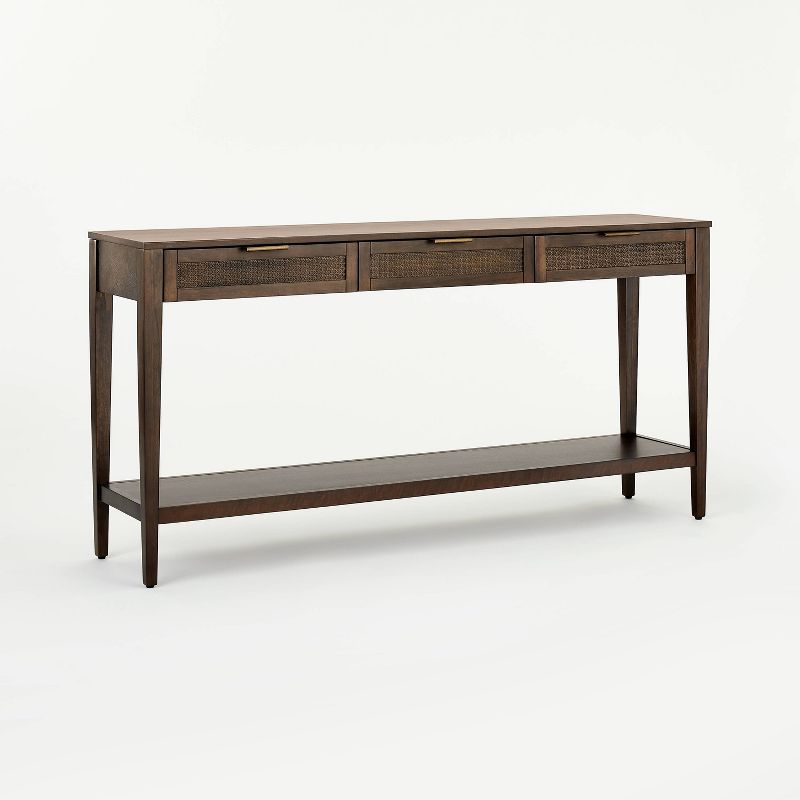 East Bluff Woven Drawer Console Table - Threshold™ designed with Studio McGee, 1 of 15