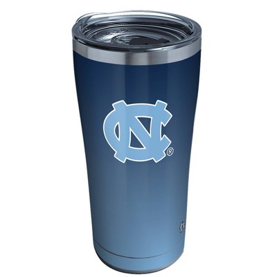 NCAA North Carolina Tar Heels 20oz Ombre Stainless Steel Tumbler with Lid