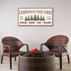Masterpiece Art Gallery 17"x34" Christmas Farm Sign Collection D Wall Art - 4 of 4