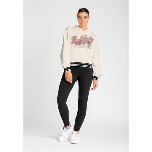 NCAA Georgia Bulldogs Women's Champion Cropped Hooded Sweatshirt - 1 of 4