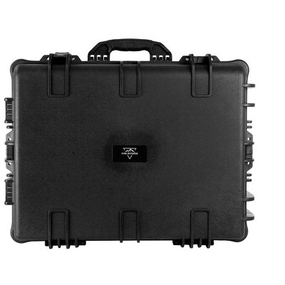 Monoprice Weatherproof Hard Case - 26" x 20" x 14" With Wheels and Customizable Foam, IP67 Level Dust And Water Protection