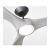 Kathy Ireland HOME by Luminance Lindbergh Eco 72-in Graphite LED Indoor Propeller Ceiling Fan 3-Blades - 4 of 4
