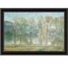 HomeRoots Peaceful Tree Line Black Framed Print Wall Art - 4 of 4