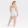 Women's Cloud Knit Tank Top and Shorts Pajama Set - Auden™ - 2 of 3