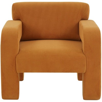 Petey Corduroy Accent Chair - SFV5109 - Safavieh Couture
